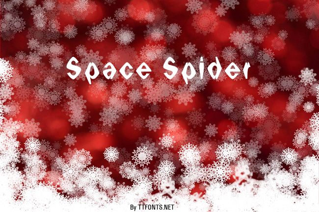 Space Spider example